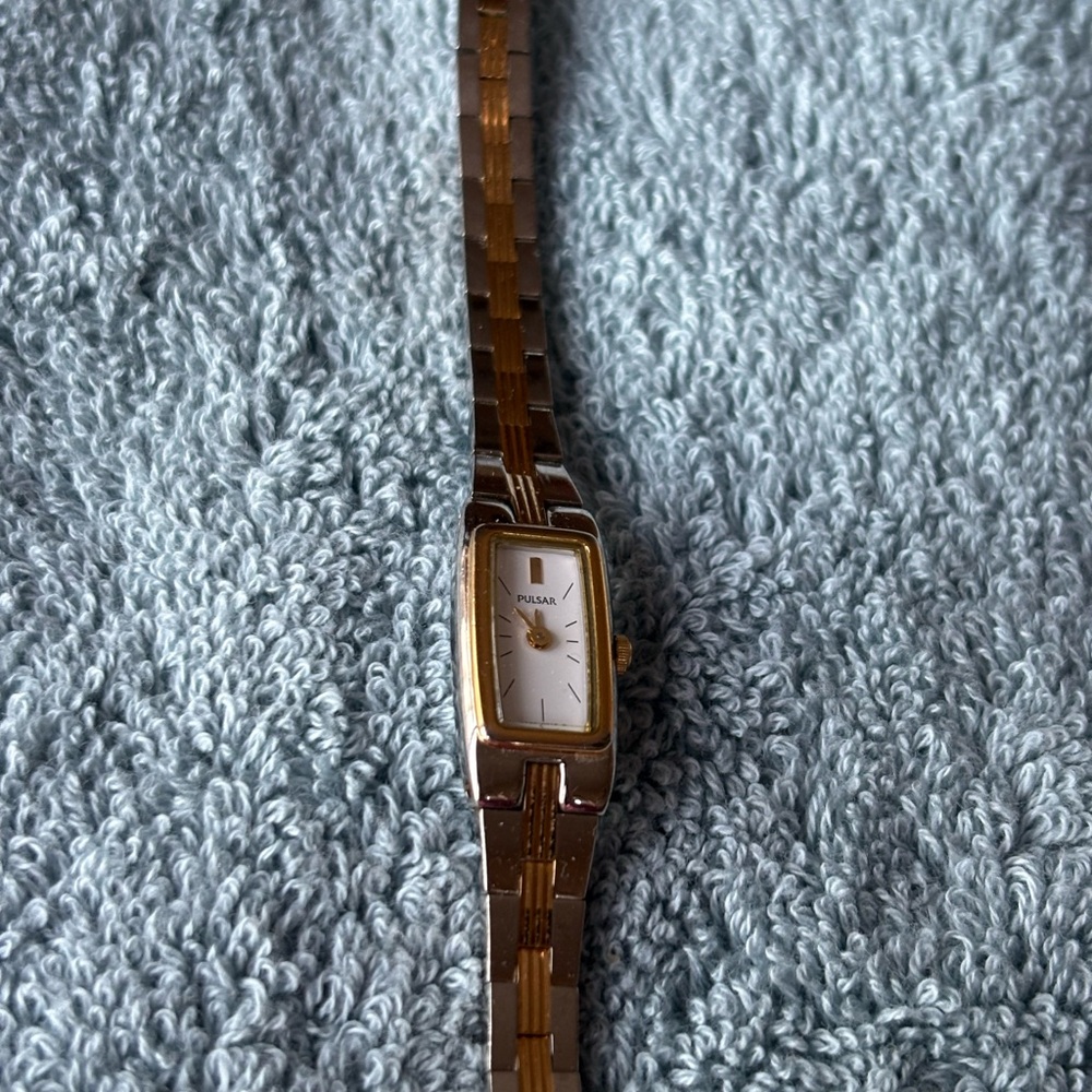 Pulsar Gold and Silver Women's Watch